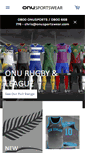 Mobile Screenshot of onusportswear.com
